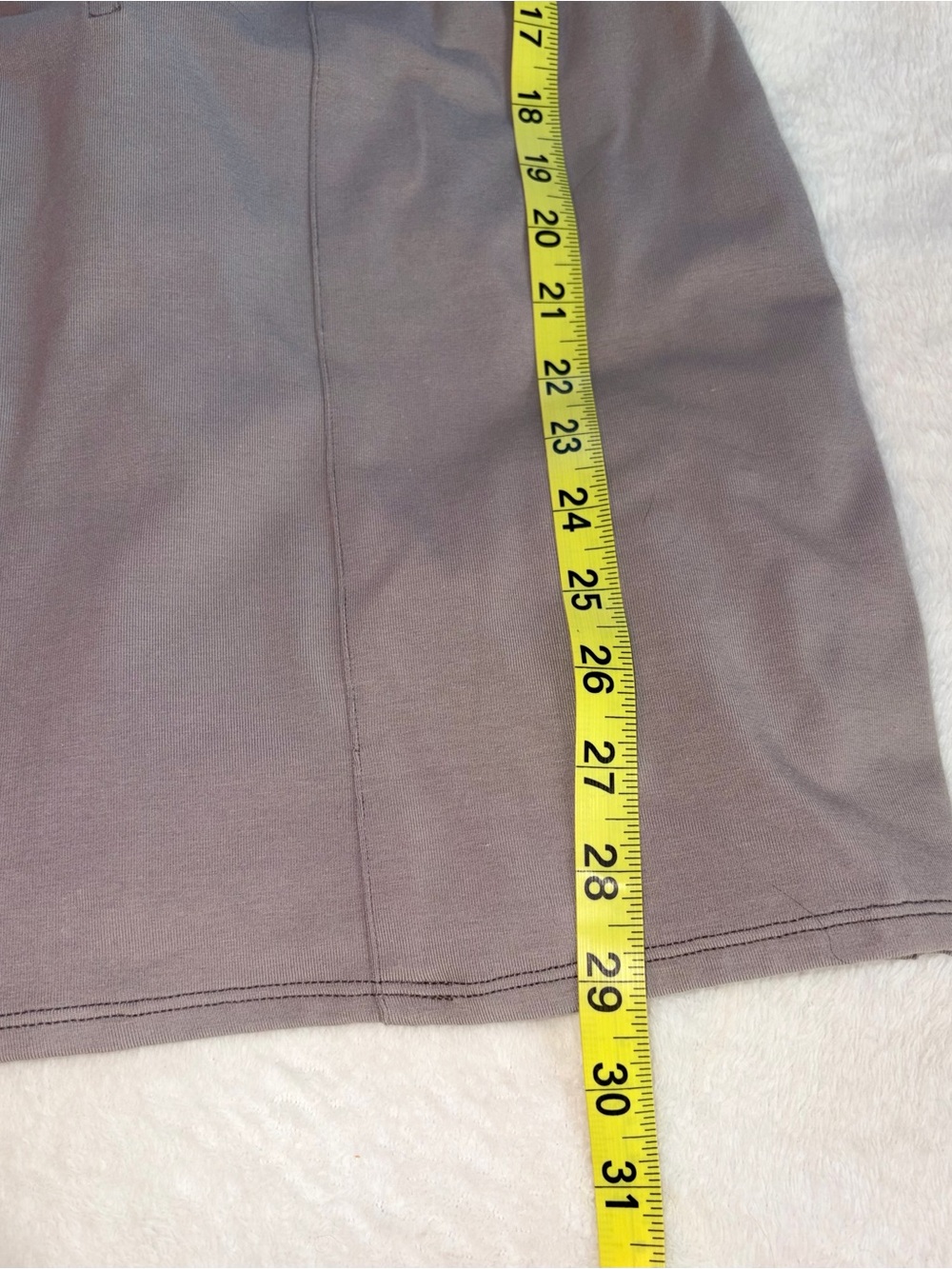 SKIMS Corset Mini Dress Mauve Grey sz L - Picture 8 of 9